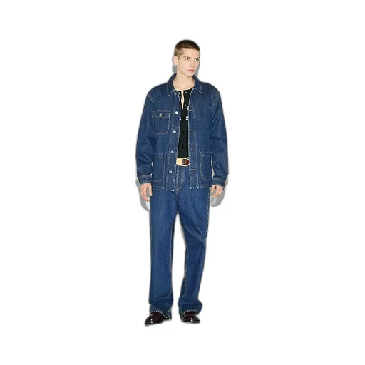 Lasered Denim Jacket