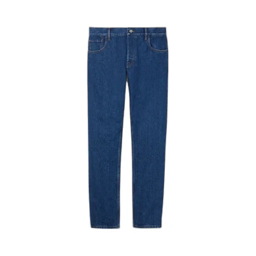 Tapered Denim Pant With Web