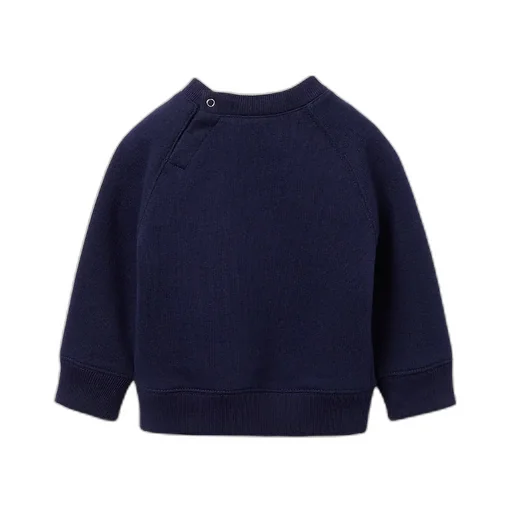 Baby Embroidered Cotton Sweatshirt