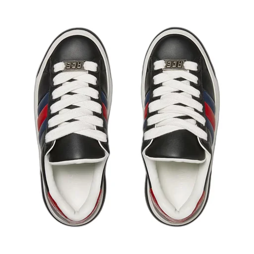 Gucci Ace Trainer With Web