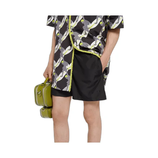 Technical Poplin Swim Short