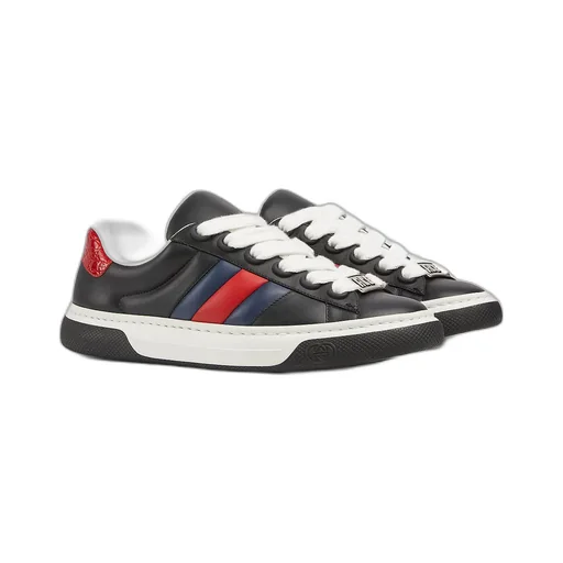 Gucci Ace Trainer With Web