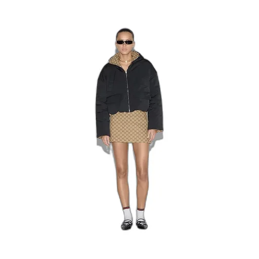 Reversible Polyester Bomber Jacket