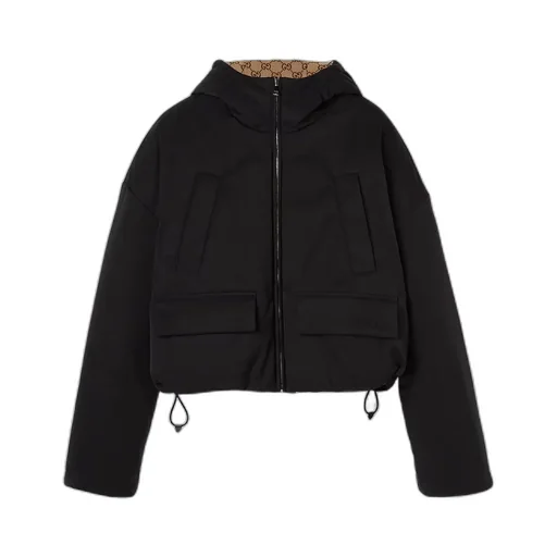 Reversible Polyester Bomber Jacket