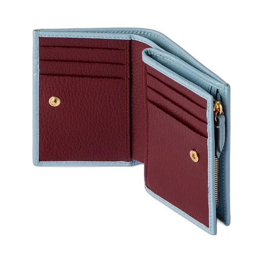 Bi-Color Gg Marmont Small Wallet