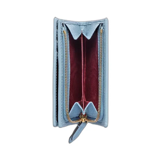 Bi-Color Gg Marmont Small Wallet