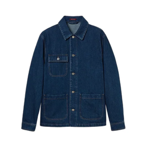 Lasered Denim Jacket