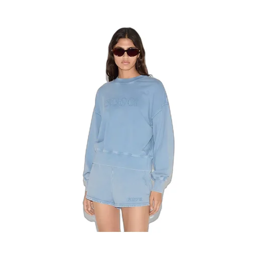 Embroidered Cotton Jersey Sweatshirt