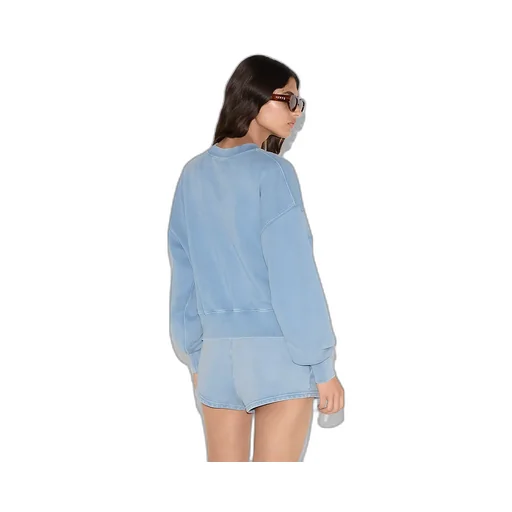 Embroidered Cotton Jersey Sweatshirt