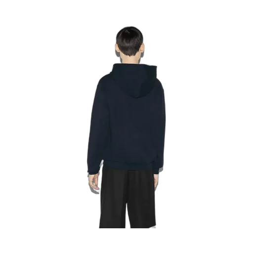 Embroidered Cotton Jersey Hooded Sweatshirt