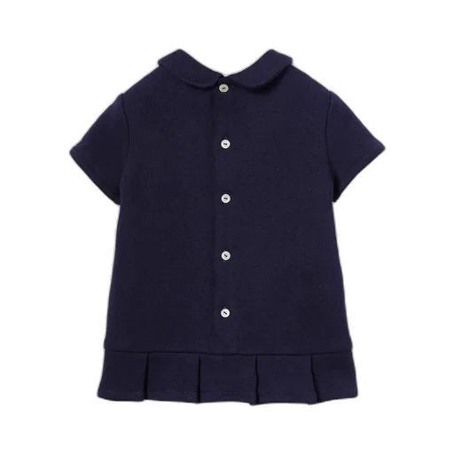 Baby Cotton Dress With Web