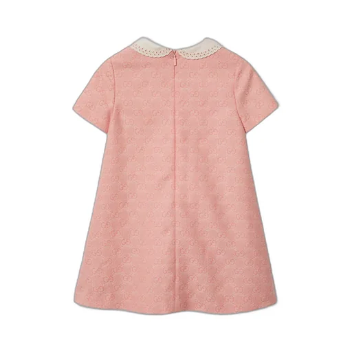Children's Gg Wool Flannel Dress