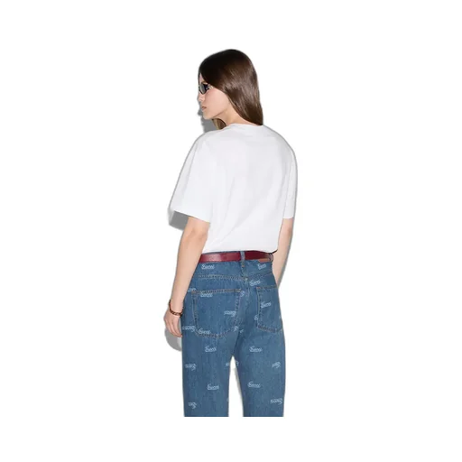 Embroidered Cotton Jersey T-Shirt