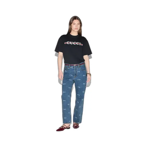 Printed Cotton Jersey T-Shirt