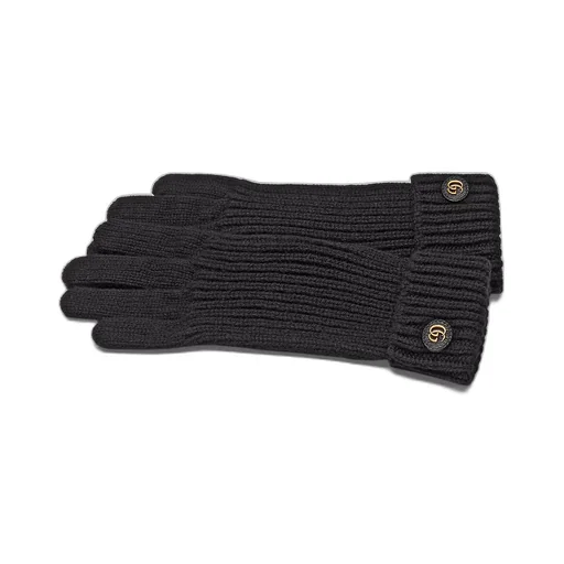 Wool Cashmere Gloves With Double G
