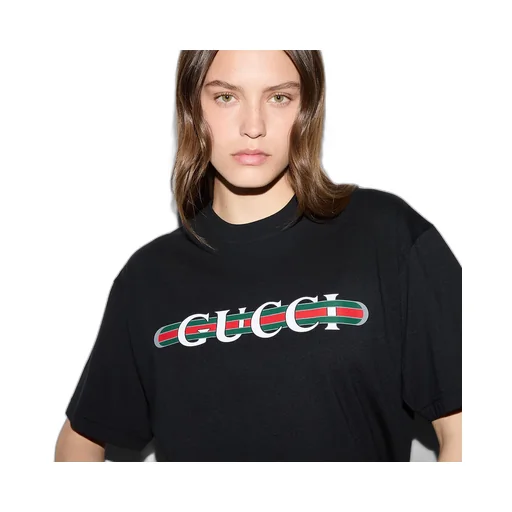 Printed Cotton Jersey T-Shirt