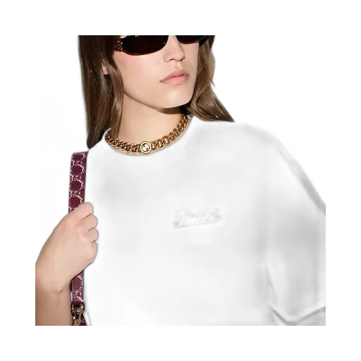 Embroidered Cotton Jersey T-Shirt