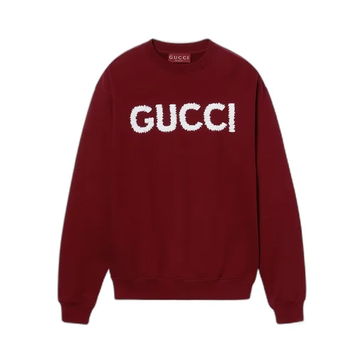 Embroidered Cotton Jersey Sweatshirt