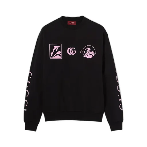 Printed Cotton Sweatshirt