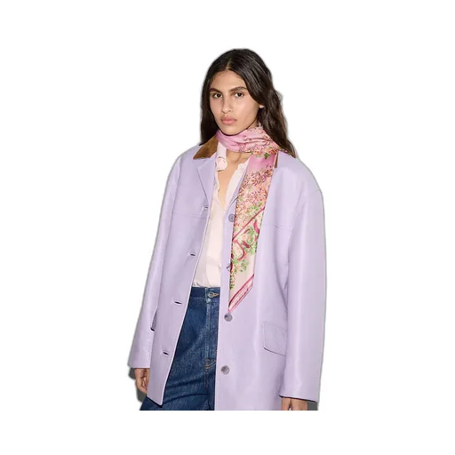 Printed Silk Twill Carré