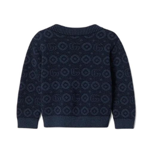 Baby Double G Wool Viscose Cardigan