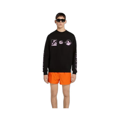 Printed Cotton Sweatshirt