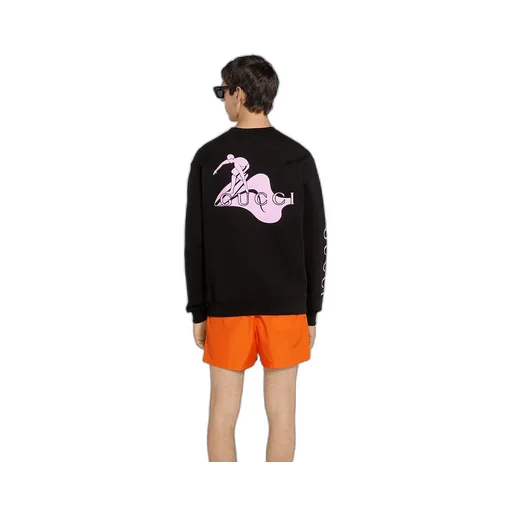 Printed Cotton Sweatshirt