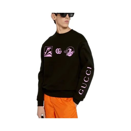 Printed Cotton Sweatshirt