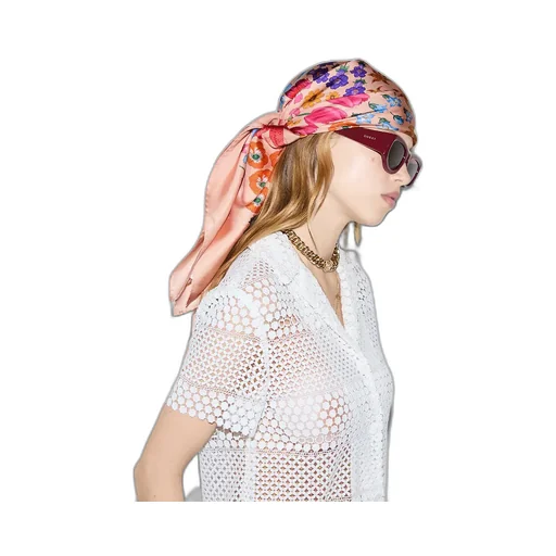 Printed Silk Carré