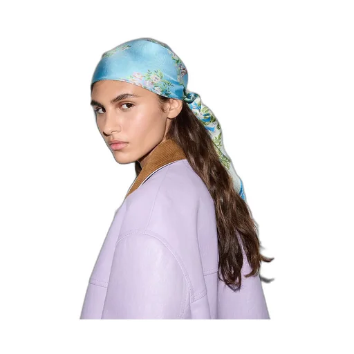Printed Silk Carré
