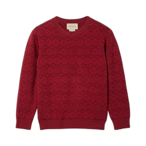 Children's Double G Wool Viscose Sweater