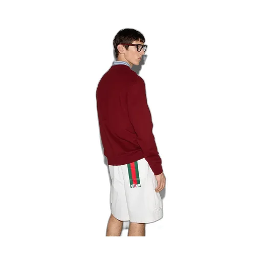 Embroidered Cotton Jersey Sweatshirt