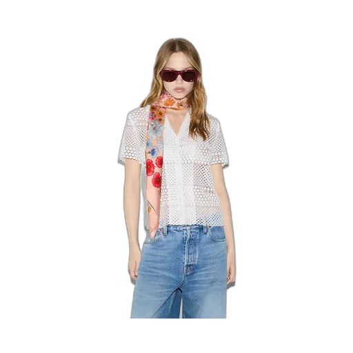 Printed Silk Carré