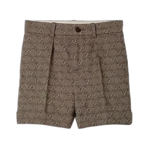 Children's Gg Wool Flannel Short