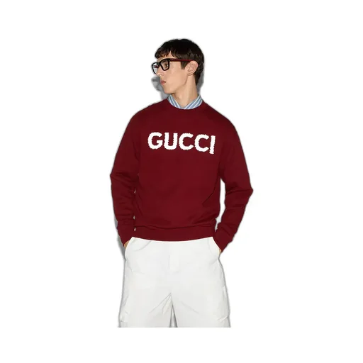 Embroidered Cotton Jersey Sweatshirt