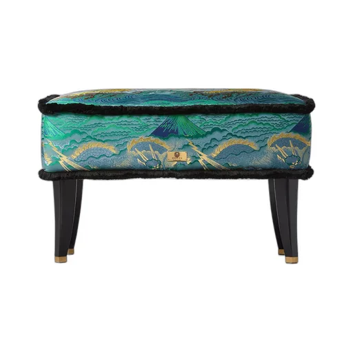 Tiger Jacquard Stool