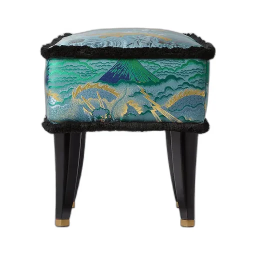 Tiger Jacquard Stool