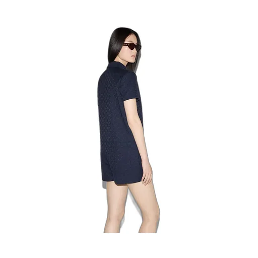 Gg Canvas Jumpsuit With Horsebit