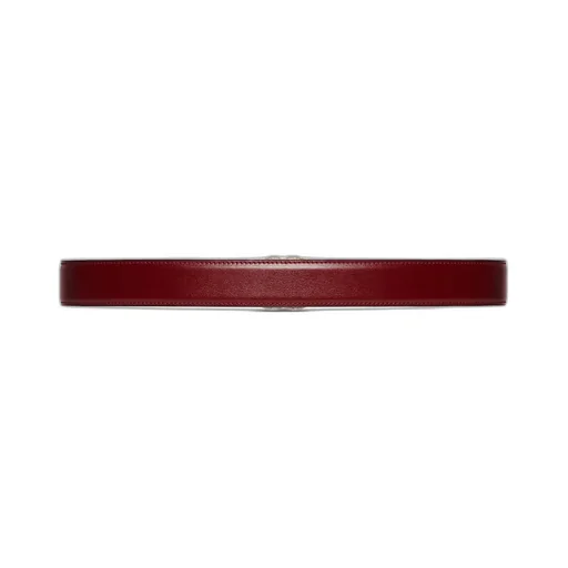 Gg Marmont Thin Belt With Crystals