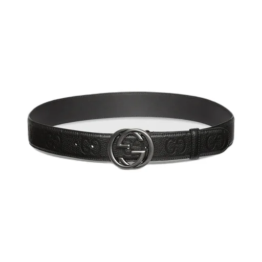 Belt With Interlocking G Buckle