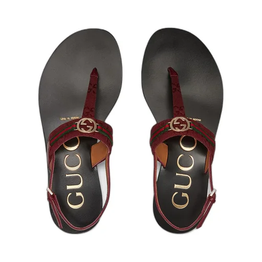 Interlocking G Web Sandal