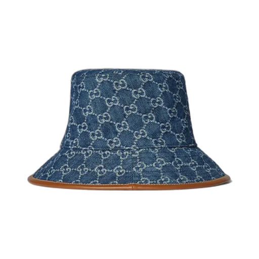 Gg Denim Bucket Hat