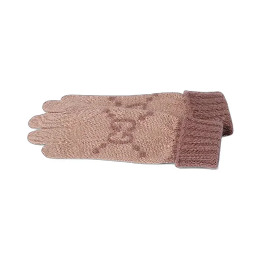 Gg Cashmere Lamé Gloves