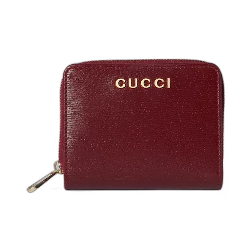 Mini Wallet With Gucci Script