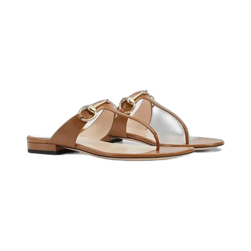 Thong Sandal With Horsebit