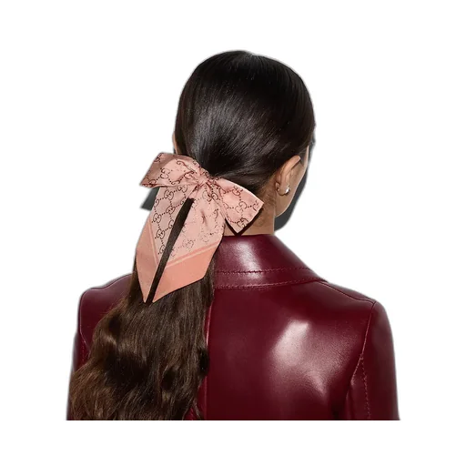 Gg Silk Jacquard Scrunchie