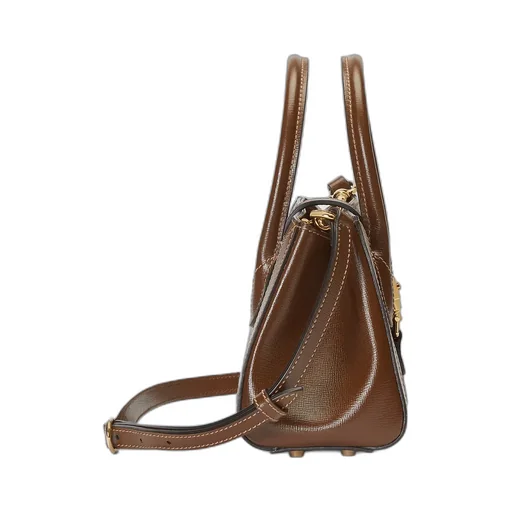 Small Tote With Piston Closure