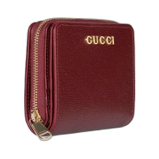 Mini Wallet With Gucci Script