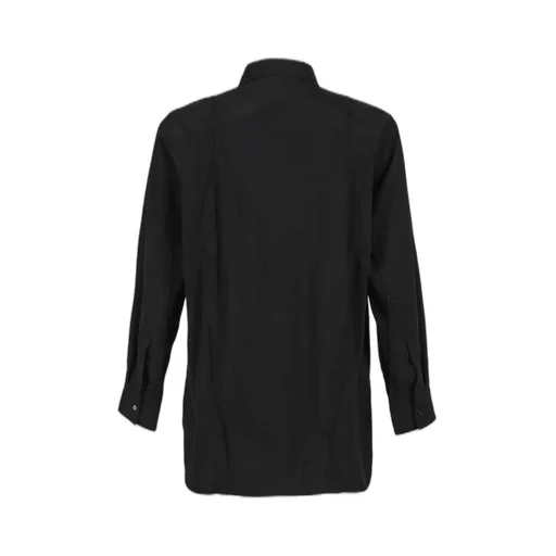 Split Cut Shirt / Black