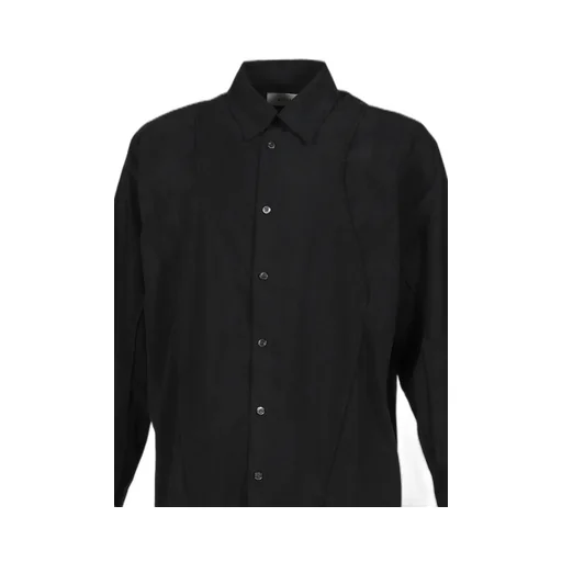 Split Cut Shirt / Black